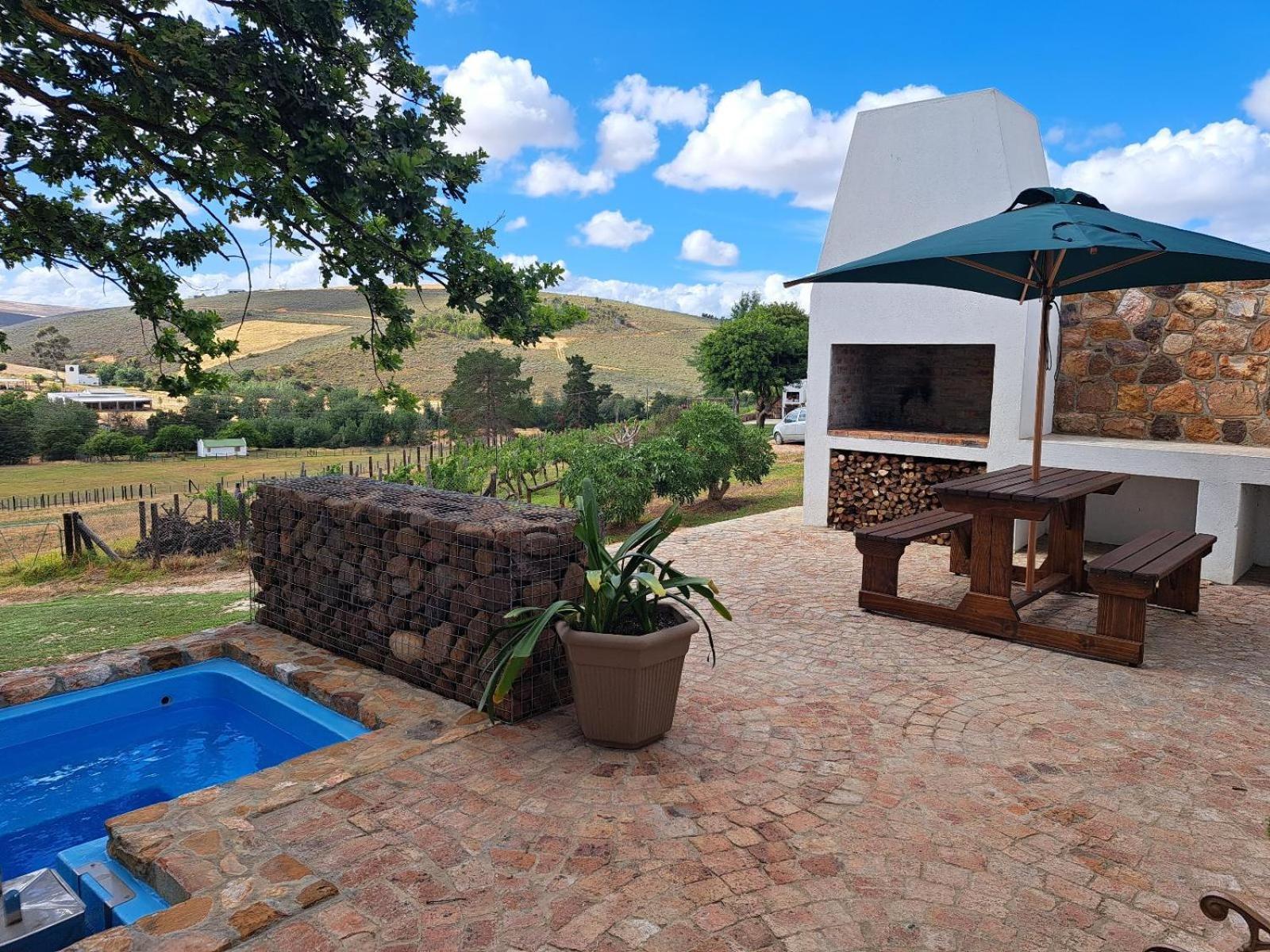 Ou Meul Farm Cottage Botrivier Rom bilde